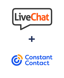 Integración de LiveChat y Constant Contact
