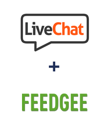 Integración de LiveChat y Feedgee