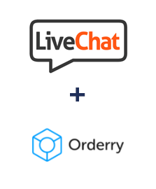 Integración de LiveChat y Orderry