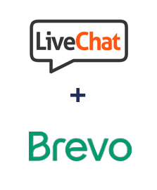 Integración de LiveChat y Brevo