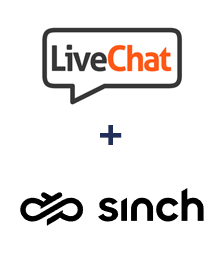 Integración de LiveChat y Sinch