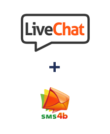 Integración de LiveChat y SMS4B