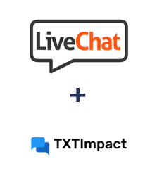 Integración de LiveChat y TXTImpact