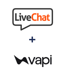 Integración de LiveChat y Vapi