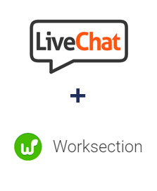 Integración de LiveChat y Worksection