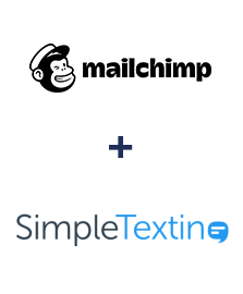 Integración de MailChimp y SimpleTexting