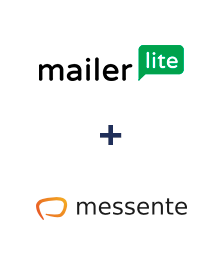 Integración de MailerLite y Messente