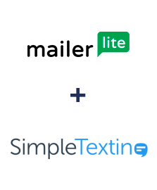 Integración de MailerLite y SimpleTexting