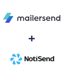 Integración de MailerSend y NotiSend Integración de MailerSend y NotiSend