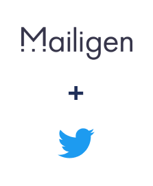 Integración de Mailigen y Twitter