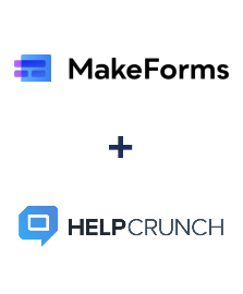 Integración de MakeForms y HelpCrunch