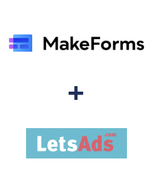 Integración de MakeForms y LetsAds