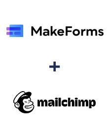 Integración de MakeForms y MailChimp