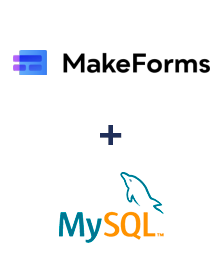 Integración de MakeForms y MySQL