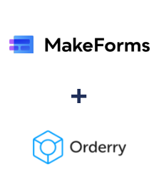 Integración de MakeForms y Orderry