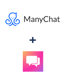 Integración de ManyChat y ClickSend