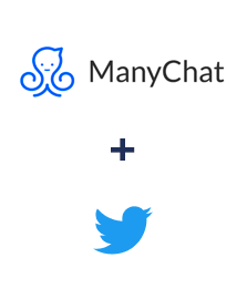 Integración de ManyChat y Twitter