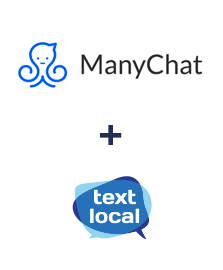 Integración de ManyChat y Textlocal