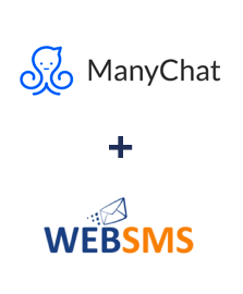 Integración de ManyChat y WebSMS