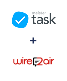 Integración de MeisterTask y Wire2Air