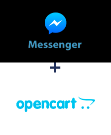 Integración de Facebook Messenger y Opencart