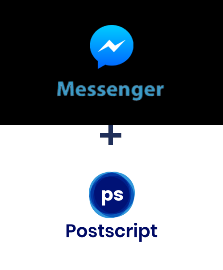 Integración de Facebook Messenger y Postscript