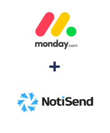 Integración de Monday.com y NotiSend Integración de Monday.com y NotiSend