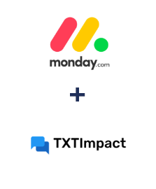 Integración de Monday.com y TXTImpact