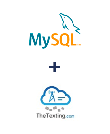 Integración de MySQL y TheTexting