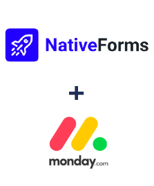 Integración de NativeForms y Monday.com