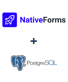 Integración de NativeForms y PostgreSQL