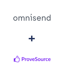 Integración de Omnisend y ProveSource