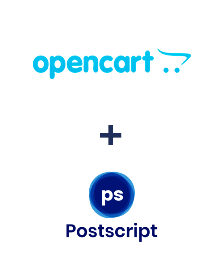 Integración de Opencart y Postscript