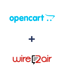 Integración de Opencart y Wire2Air