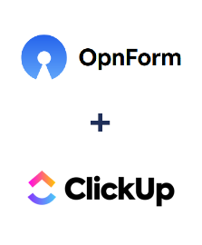 Integración de OpnForm y ClickUp