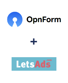 Integración de OpnForm y LetsAds