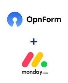 Integración de OpnForm y Monday.com