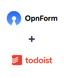 Integración de OpnForm y Todoist