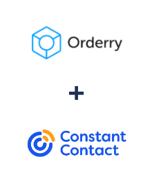 Integración de Orderry y Constant Contact