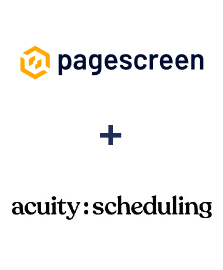 Integración de Pagescreen y Acuity Scheduling