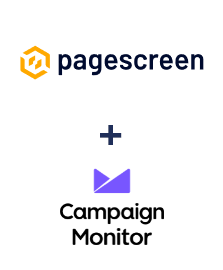 Integración de Pagescreen y Campaign Monitor