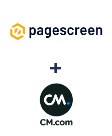 Integración de Pagescreen y CM.com