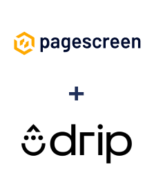 Integración de Pagescreen y Drip