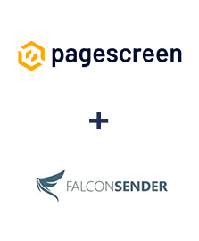 Integración de Pagescreen y FalconSender