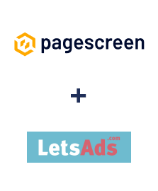 Integración de Pagescreen y LetsAds