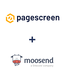 Integración de Pagescreen y Moosend