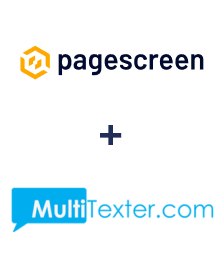 Integración de Pagescreen y Multitexter