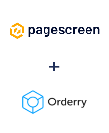 Integración de Pagescreen y Orderry