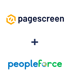 Integración de Pagescreen y PeopleForce