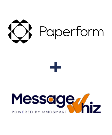 Integración de Paperform y MessageWhiz